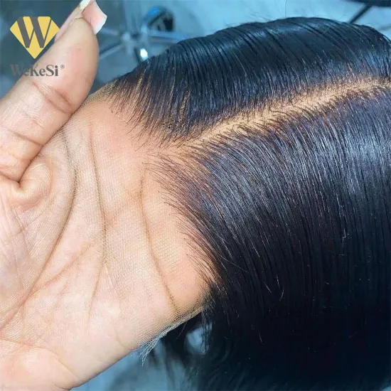 Peruvian Hair 100% Virgin Frontals With Baby Hair Human Lace Closure 360 Lace Frontal With 10a 12a Human Brazilian Hair Bundles