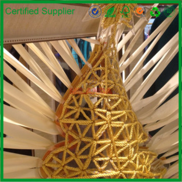 gold rope braiding design for decoration (M-10374)