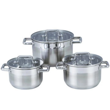 High quality stainless steel soup pot set