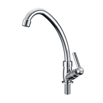 Single Handle Sink Mixers 304 Stainless Steel Basin Kitchen Tap Faucet
