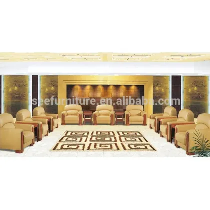 Small leather office sofa chair sectional sofa IG110