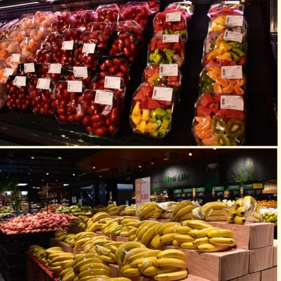 Transparent multi-purpose plastic wrap