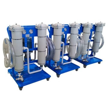 Machine de recyclage de filtration d&#39;huile hydraulique déchet