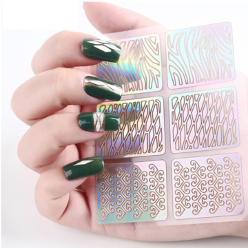 Cut-out Nail Vinyl Stickers Set for Nail Art Design