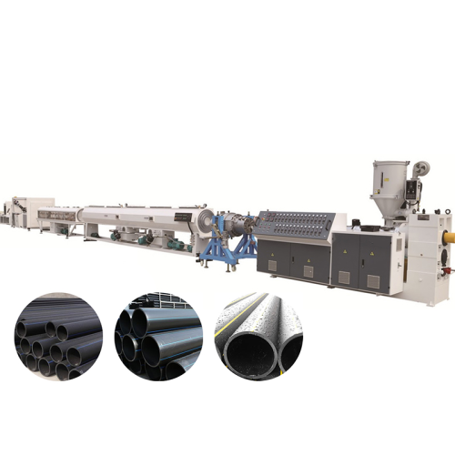 HDPE sewage pipe production making machine line