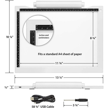 Suron A4 LED Traçage PAD LED LED