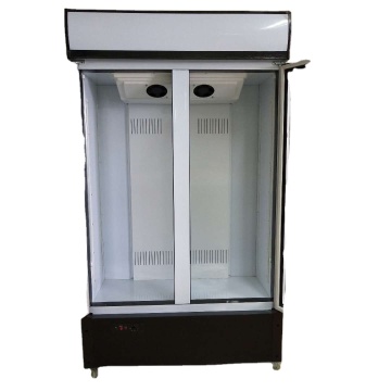Double Door 1.2m Display Showcase Supermarket Cooler