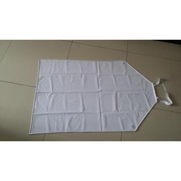 tablier imperméable en pvc blanc