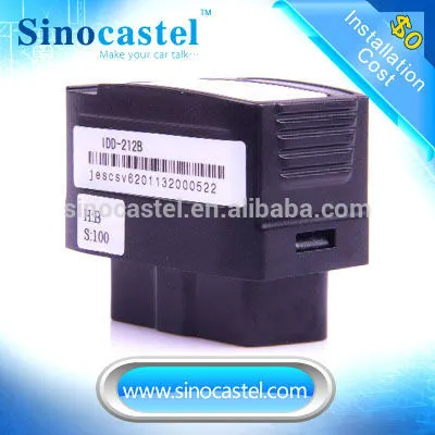 OBD GPS bluetooth BLE4.0 truck diagnostic tool support android and IOS 9-36V