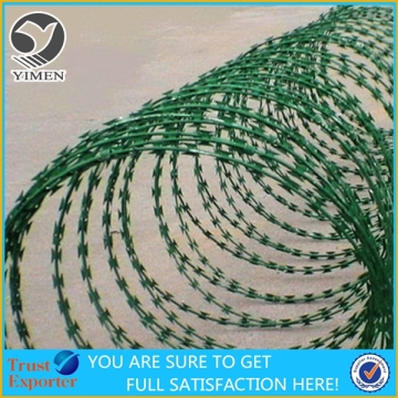 PVC Coated razor barbed wire