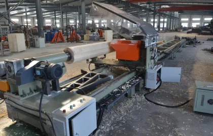 Automatic Wood Log Home Machine: Log Notcher & Mortiser Lathe for Sale