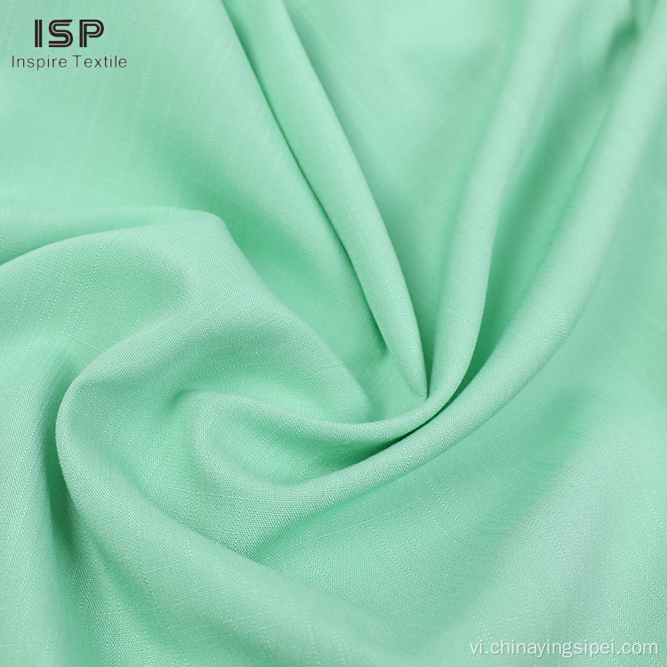 Các nhà máy sản xuất thân thiện với môi trường chất lượng cao được dệt Slub Spun 100% vải Rayon