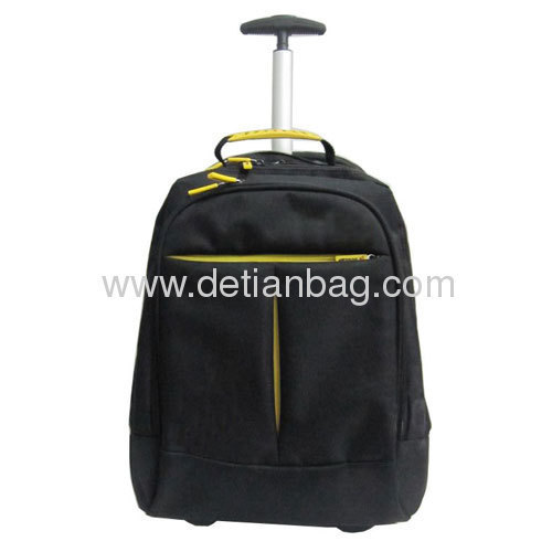 สีดำสุดล้อ Backpacks แล็ปท็อปสำหรับผู้ชาย