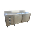 Stainless Steel Metal Sandblasting Kitchen Cabinet