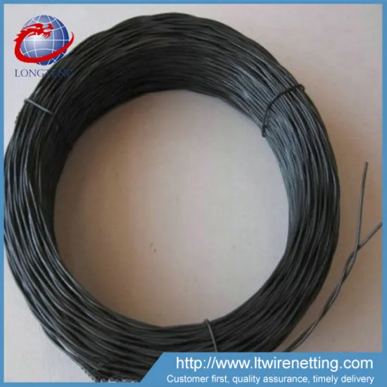 black double twisted tie wire,high quality tungsten twisted wire,twisted black annealed wire