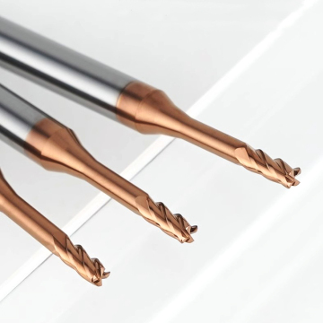 Carbide End Mills με ακτίνα γωνίας για κατεργασία CNC (R0.05 - 4R1)