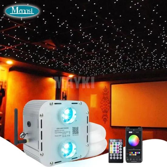 50sqm RGB Fiber Optic Ceiling Lights Star Kit with Bluetooth App for Home Cinema