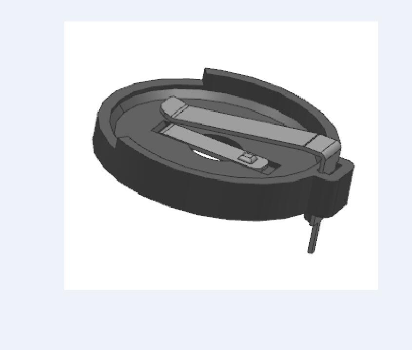 CR2450 Lithium -Münzzellhalter DIP/THM -Batterieanschluss