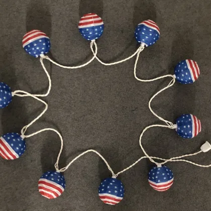 American Flag LED Lanterns for Independence Day