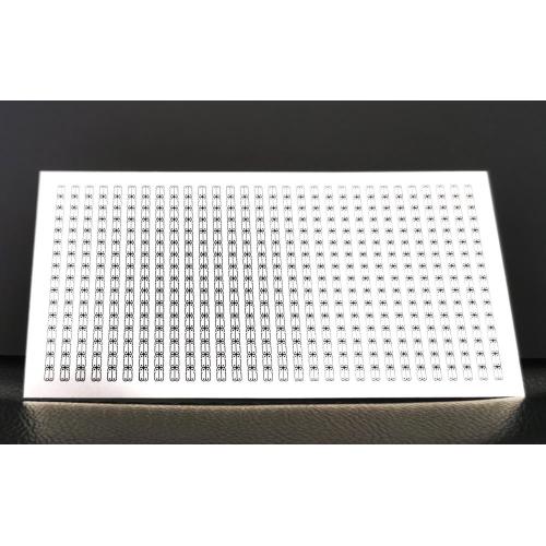 Personnalisez la plaque de luminaire SUS304 pour un substrat flexible