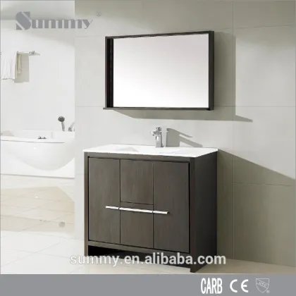 American Standard pvc bathroom wash basin cabinet from china suppliers