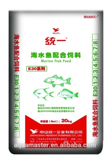 Unif Aquatic Fish Feed, Marine Fish Extruded Floating Feed, 20kg, #6(9.5mm)