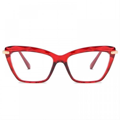 Gafas de bloqueo de luz roja transparente de mujeres de mujer