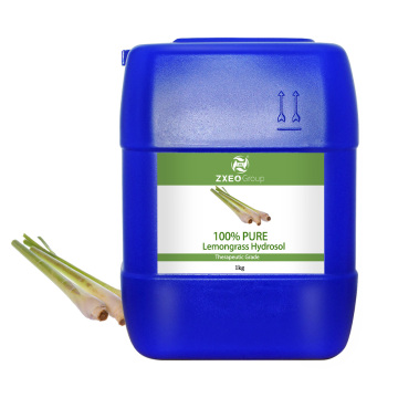 100% чистого пар дистиллированного натурального Lemongrass Hydrosol для ухода за кожей