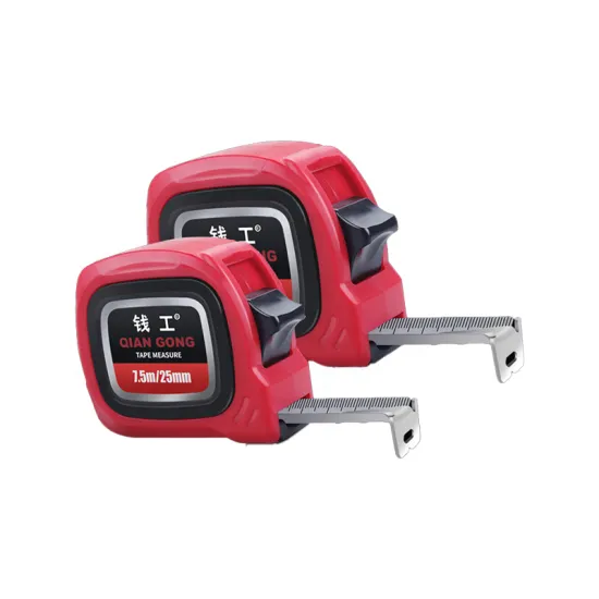 High-Quality Steel Metal Retractable Tape Measures in 3M, 5M, 7.5M, and 8M