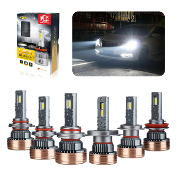 High-Power LED Headlights Bulbs for Cars - 15000LM 80W H4 H1 H7 H11 H9 H10 9005 9006 Low/High Beam