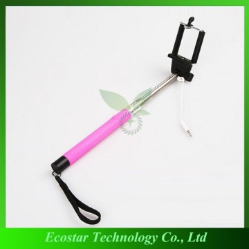 Promotional folding selfie monopod for samsung galaxy 4s