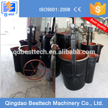 Mobile Cast Iron Ladle