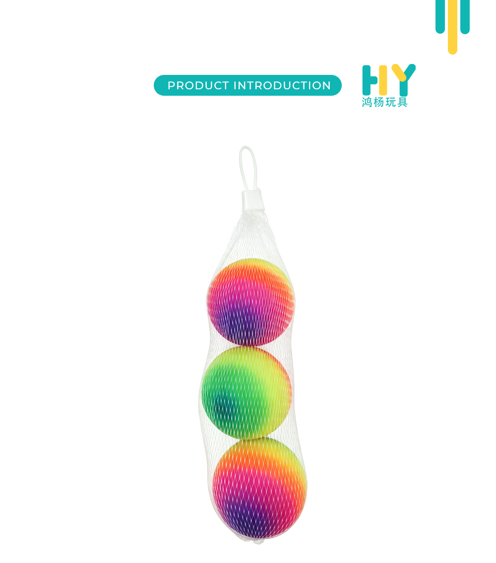 Rainbow Sports Stress Relief Balls X