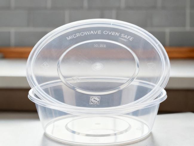 Round disposable packaging box