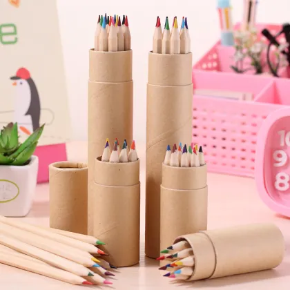 Environmentally Friendly Customizable Kids' Graffiti Art Sketching Colored Pencils