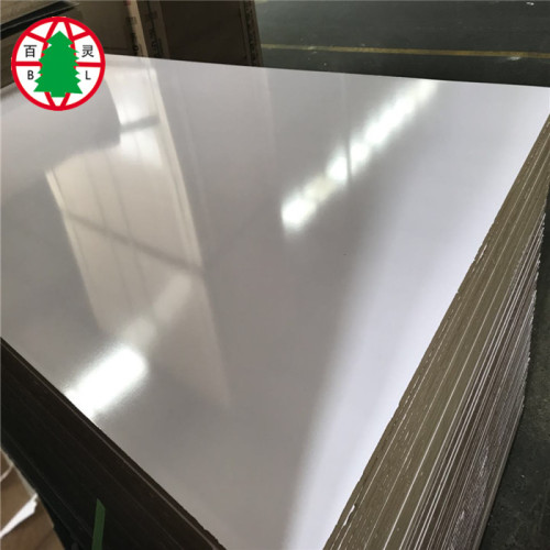 Good price plain mdf melamine faced mdf