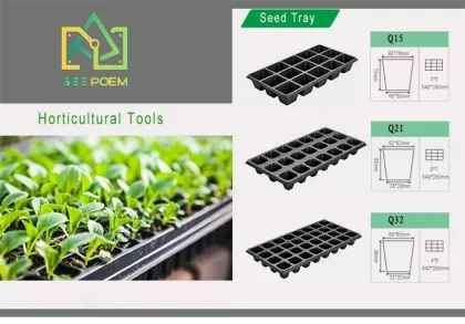 Low Cost Plastic Nursery Plant Propagation Pot Seedling Trays