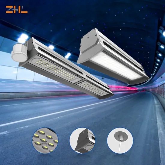 ZGLUX 100W LED Linear High Bay Light for Industrial Factory and Warehouse Illumination