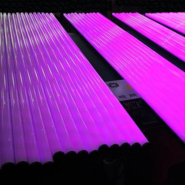 Lumière de tube LED numérique colorée de la publicité