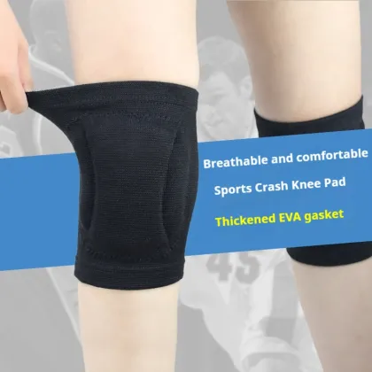 High-Quality Breathable Sweat-Absorbing Elastic Sports Knee Pads for Dance and Athletics