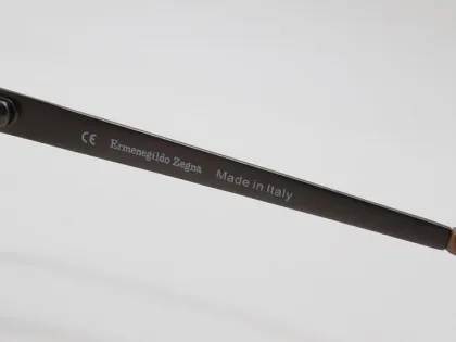 Black+red+grey Eyeglasses Ermenegildo Zegna Branded Optical Frames Vz3579m Col.gr4