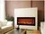 big wall mounted / insert charm glow dimplex electric fireplace heater with mantel