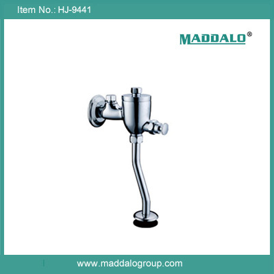 Brass Chrome Bathroom Top Flushing Urinal Flusing Valve (HJ-9441)