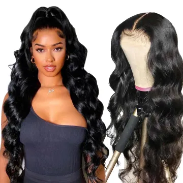 Front Human Hair Wigs Perruque Cuticle Aligned Hair Wigs Straight Wave Wig Remy Hair for Black Brazilian 13x4 HD Lace Women Long