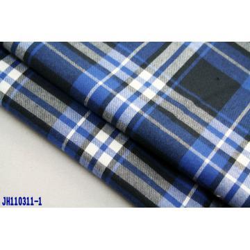 100% cotton brushed checked yarn dyed cotton flannel