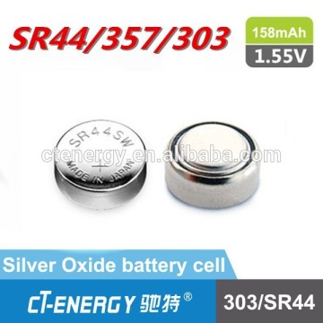 Silver Oxide Type SR44 Button Cell Watch Battery SR44/303