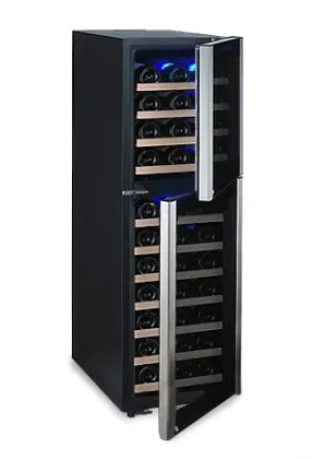 Wine Cooler for Wine with One Temperature Zone