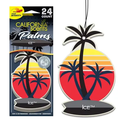 Custom Logo Car Air Freshener Hanging Trees Shape Perfume Freshener