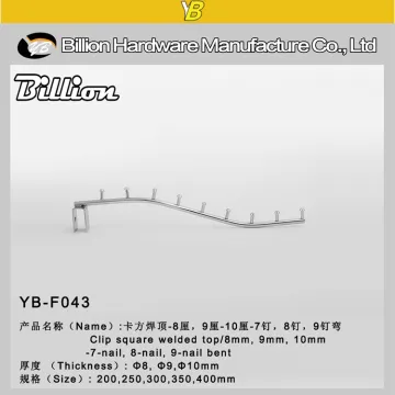 high quality supermarket or clothes store display euro hook hanging hook