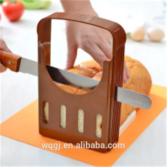 Manual Divide Plastic Bread Toast Cutter Toast Bread Slicer Toast Cutting Tools